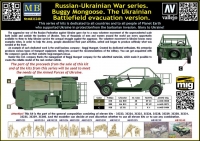 35; Buggy Mongoose , Ukrainische Verwundetenberge-Fahrzeug