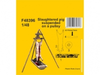 48; Geschlachtetes Schwein   3D Resin Druck