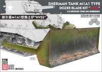 35; Dozer Blade Kit fr Sherman M1A1  HVSS Fahrwerk