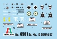 35; Sdkfz 10 , 1to Demag D7 & Figuren