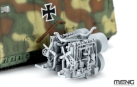 35; Deutscher Sturmpanzer A7V (Krupp) SONDERSERIE mit MOTORDARSTELLUNG   1. Weltkrieg