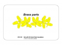 °35; 20 Isolatoren kurzer Steg