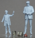 �32 /45 ; Schmierstoffkanister und Trichter   FERTIGMODELL  (OHNE FIGUR)