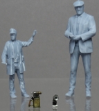 �32 /45 ; Handleuchte und L�tlampe   FERTIGMODELL  (OHNE FIGUR)