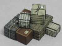 �45; Ladegutstapel     FERTIGMODELL  (OHNE FIGUR)