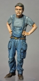 �32; Hermann, Handwerker in Latzhose     FERTIGFIGUR  (Preis zuz�glich Porto)