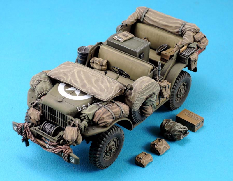 LF1317 with Ration-Grenade box Decals Legend 1/35 Dodge WC51 Truck Stowage Set 