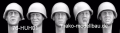 35; Heads, US helmet M1        WW II