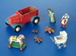 35; Spielsachen , Schaukelpferd , Puppenwagen