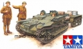 35; French Renault UE Tractor & Figures