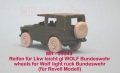 35; Bundeswehr MB Wolf Radsatz  (Revell)