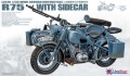 35;BMW R75 mit Beiwagen & Anhnger