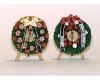 35; Funeral wreaths with easels
