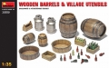 35; Wooden Barrels  & Village  Utensils