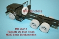 35; M923  Radsatz  Strassenprofil   (Italeri)