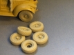 35; Britsh LRDG Chevy Wheel Set