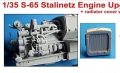 35; Stalinnetz S-65 Tractor Engine and Radiator Cover
