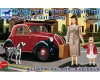 Fiat Topolino with Lady & Dog