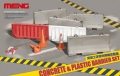 35; Concrete & plastic Barrier Set