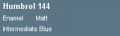 H144 Intermediate Blue Matt 14ml Enamel Colour   (Preis /1 l = 177,85 )