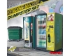 �35; Getr�nkeautomaten und M�llcontainer