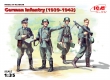 35; German Infantry  WW II , Figure Set