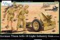 35; German Infantry Gun leIG 18 and Crew   WW II
