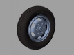 35; Steyr 1500 Road wheels (Commercial pattern)