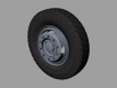 35; Hanomag SS100 road wheels (Continental)