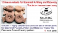 35; Scammel Artillery or Recovery  Wheel set   ( Thunder Models)