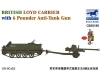 35; British Loyd carrier and 6pdr Anti-Tank Gun