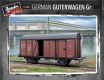 35; Deutscher Güterwagon Gr  (Tonnendach)    2. Weltkrieg