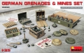 35; German Mines and Grenade Set        WW II