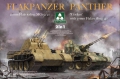 35; Flakpanzer Panther Coelian with 37mm Flakzwilling 341 & 20mm flakvierling mg151/20 2 in 1