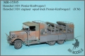35; Henschel 33D1 Pionier-Kraftwagen I  (engineer squad truck) (ICM)