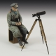35; Rommel sitzend mit Scherenfernrohr