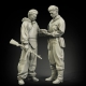 35; Soviet Officers briefing  SET  WW II