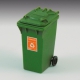 35; Modern Garbage Bin