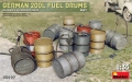 35; German 200l Fuel Drums    WW II