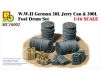 16; German Jerry Can and 200L Fuel Drum Set      WW II