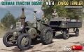 35; German Tractor D8506 and Trailer     WW II