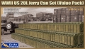 35; WWII US 20L Jerry Can Set (Value pack)