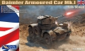 35; British Daimler Armoured Car Mk. II    WW II