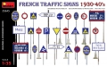 35; French TRAFFIC SIGNS 1930-40