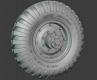 35; Daimler Armoured Car Wheels  GOOD YEAR  (Gecko)