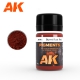 Pigment  BURNT RED RUST 35ml    (Preis /1L 114,- Euro)