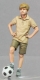 32; Football player    BUILD AND PAINTED FIGURE