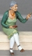 32; Woman , sitting     BUILD AND PAINTED FIGURE