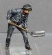 32; Steam Locomotive Stoker PETER  I   BUILD AND PAINTED FIGURE
