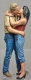 32; Pair kissing     BUILD AND PAINTED FIGURE